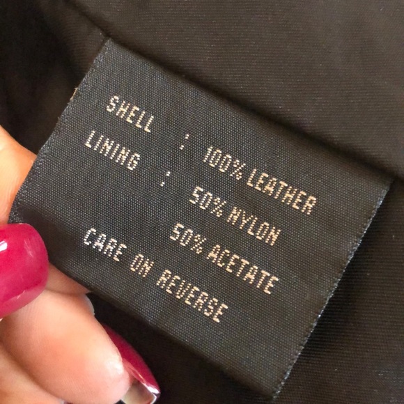 Colebrook black leather jacket - Picture 5 of 7